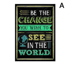 Load image into Gallery viewer, 20*30cm 10 Style Motivational Classroom Wall Posters Inspirational Quotes Album For Students Teacher Classroom Decorations