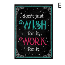 Load image into Gallery viewer, 20*30cm 10 Style Motivational Classroom Wall Posters Inspirational Quotes Album For Students Teacher Classroom Decorations