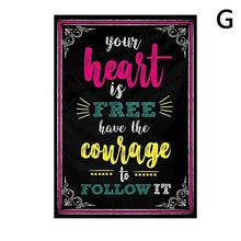 Load image into Gallery viewer, 20*30cm 10 Style Motivational Classroom Wall Posters Inspirational Quotes Album For Students Teacher Classroom Decorations
